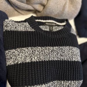 Banana republic striped knit sweater